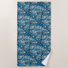 Extra große Badetücher Badezimmer Aqua Blue Strandtuch
