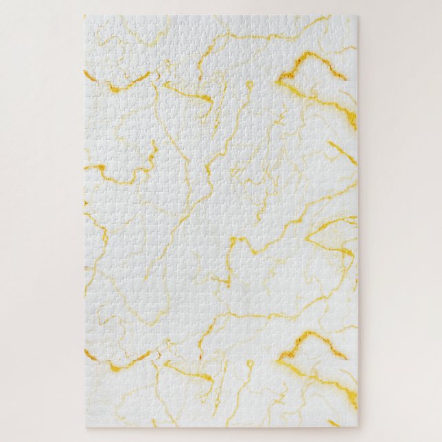 Extra große, edle Gold Glitzer Weißmarmor (Vertikal)