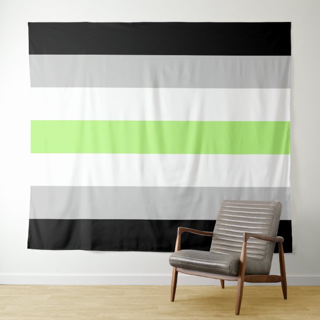 Extra große LGBT-Fahne der Agentin Wandteppich (Beispiel (Horizontal))