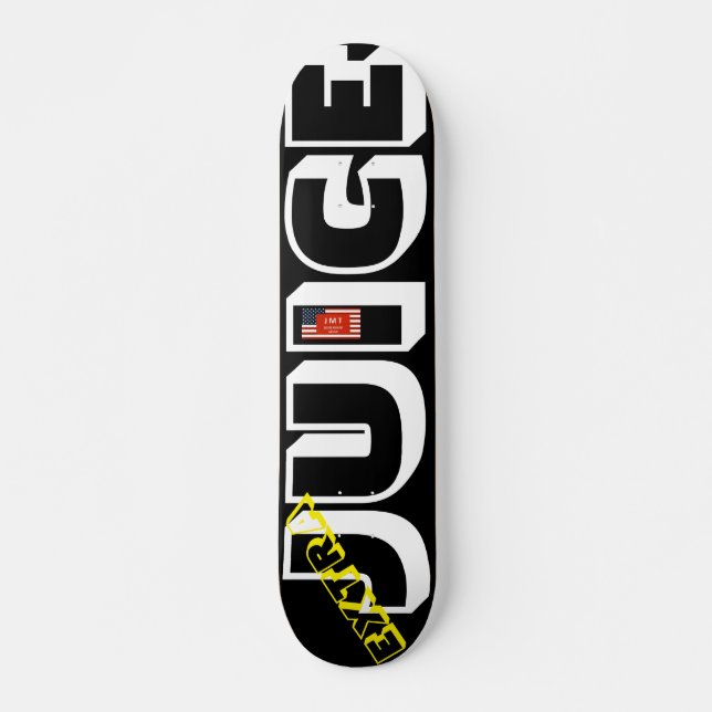 EXTRA  JUICE  OFFICIAL 7 3/4" Skateboard Deck (Vorne)