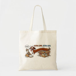 Extra langer extra süßer Dachshund Tragetasche