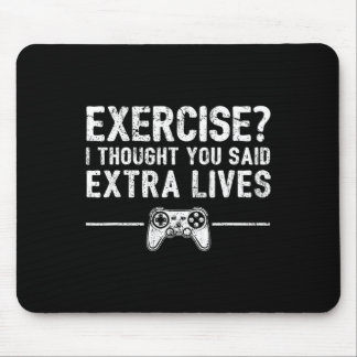 Extra Leben Lustiger Videospiel-Controller Retro-S Mousepad