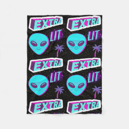 EXTRA LIT, ALIEN, AQUI ESTAMOS Y NO NOS VAMOS FLEECEDECKE