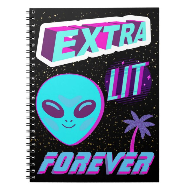 EXTRA LIT FOREVER NOTIZBLOCK (Vorderseite)