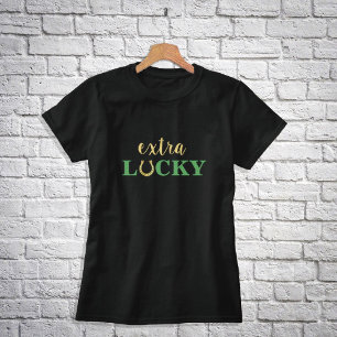Extra Lucky Horseshoe St. Patrick's Day T-Shirt