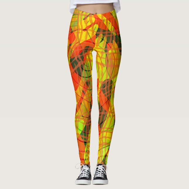 Extra Peachy Leggings (Vorderseite)