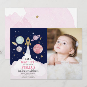 Extra-Space Planets Invitation pour la première an