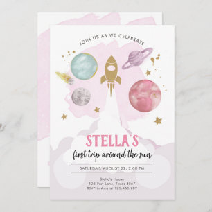 Extra-Space Planets Invitation pour la première an