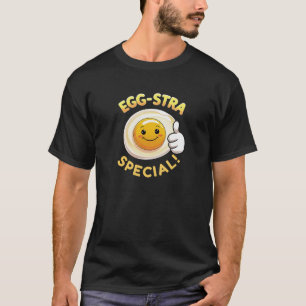 🥚 Extra Speziell – Lustiges Hühnerei-Wortspiel-T- T-Shirt