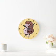 Extra süße Wanduhr