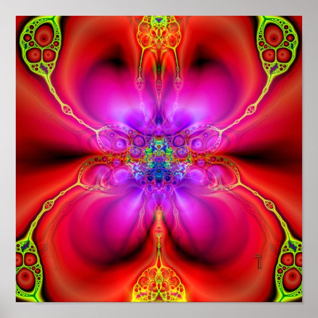 Extradimensionale Transition Version 1 (12 von 12) Poster (Vorne)