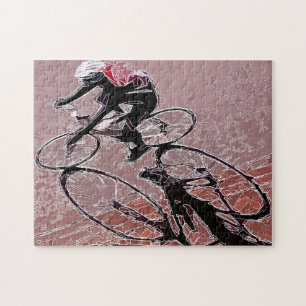 Extrahierter Fahrrad-Reiter und