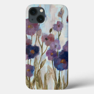 Extrahiertes Blumen in Lila Case-Mate iPhone Hülle