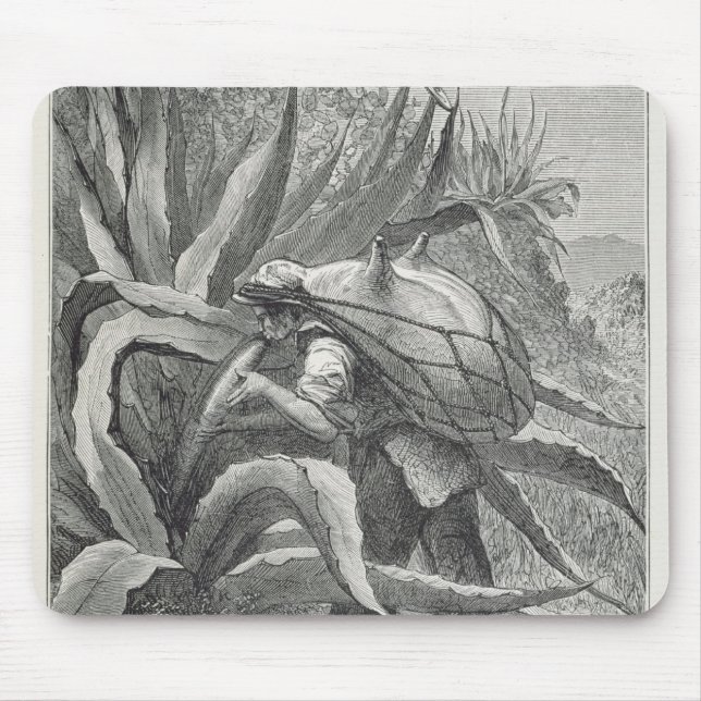 Extrahierung von Pulque Mousepad (Vorne)