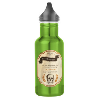 Extrakt des Wasserflasche eines Toxikologen