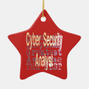 Extraordinär für Cybersicherheitsanalytiker Keramik Ornament