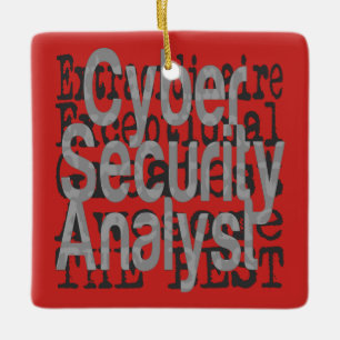 Extraordinär für Cybersicherheitsanalytiker Keramikornament