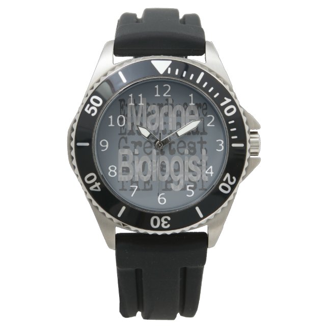 Extraordinär für Meeresbiologe Armbanduhr (Vorderseite)