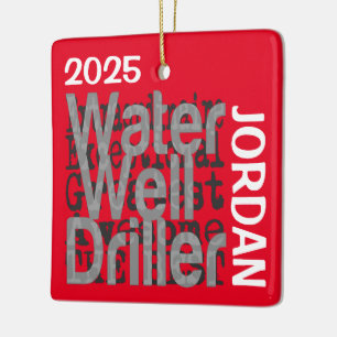 Extraordinär für Wasserbohrer CUSTOM Keramikornament