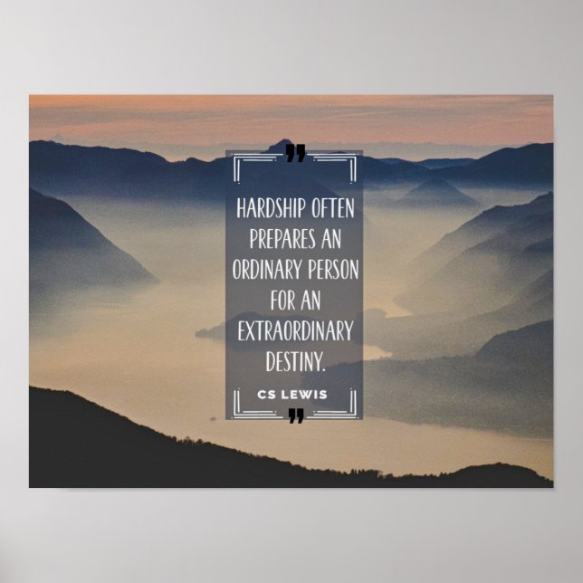 Extraordinary Destiny Poster (Vorne)