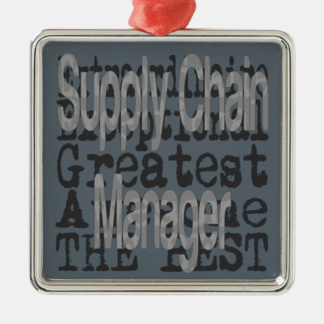 Extraordinator für die Lieferkette Ornament Aus Metall (Vorne)