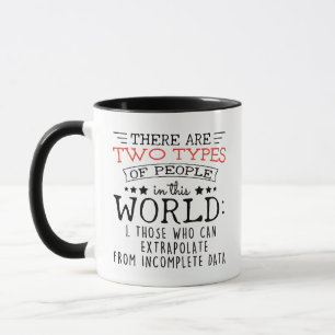 Extrapolieren, Zwei Arten von Menschen in dieser W Tasse