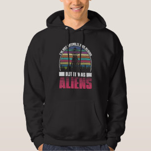 Extraterrestrial Retro Ufo Idea Alien Hoodie