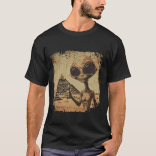 Extraterrestrische Alien Ancient Pyramids Thumbs S T-Shirt