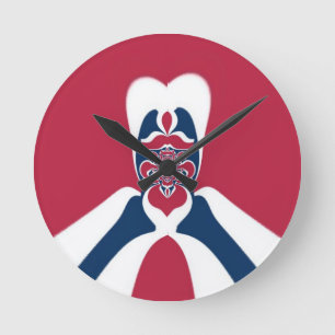 Extraterrestrische E-T Hakuna Matata I Come in Pea Runde Wanduhr