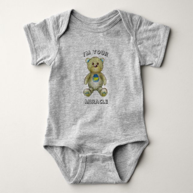 Extravagant Bear Baby Bodysuit Strampler (Vorderseite)
