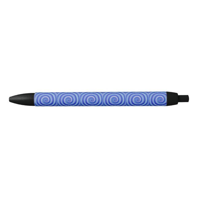 Extravagant Blue Spiral Kugelschreiber (Vorderseite)