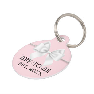 Extravagant Blush Pink Tiffany Pet Geschwister Bab Haustiermarke