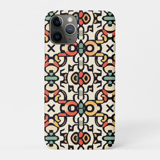 Extravagant Bohemisch Case-Mate iPhone Hülle (Rückseite)