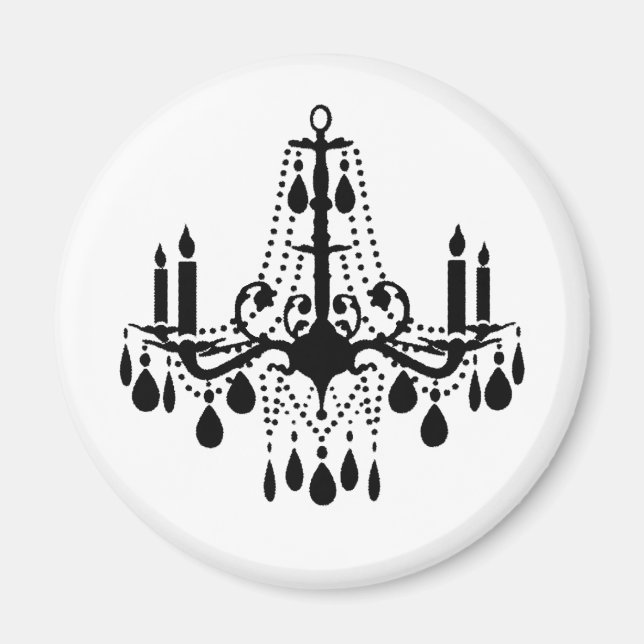 Extravagant Chandelier Magnet (Vorne)