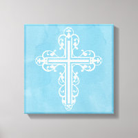 Extravagant Cross Design Nr. 15 Blau