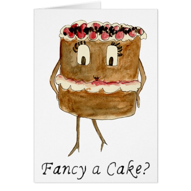 Extravagant ein Cake Funny Chocolate Cake Quirky C (Vorne)