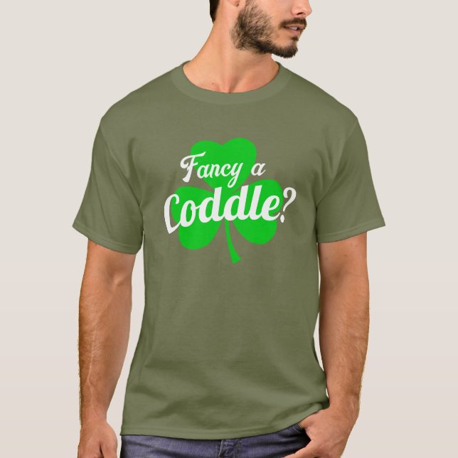 Extravagant ein kuscheliger Irish Food Joke T-Shirt (Vorderseite)