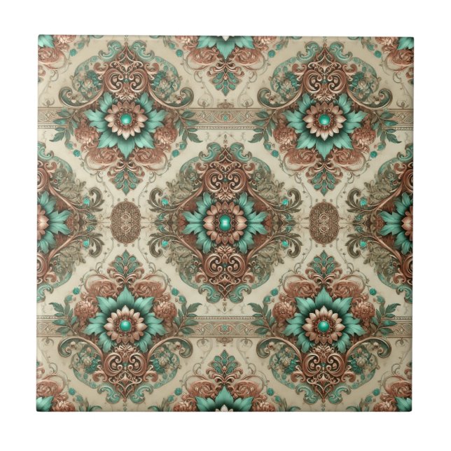 Extravagant Fliese (Vorderseite)