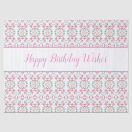 Extravagant Happy Birthday Tissue Paper Seidenpapier