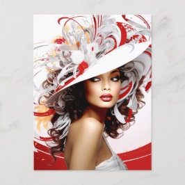 EXTRAVAGANT HAT PARADE #2 POSTKARTE