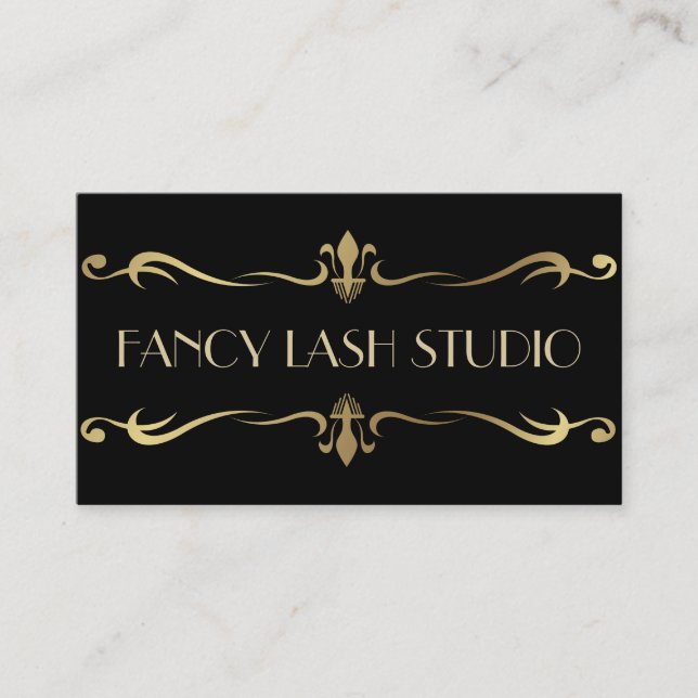 Extravagant Lash Extensions Studio, Salon Visitenkarte (Vorderseite)