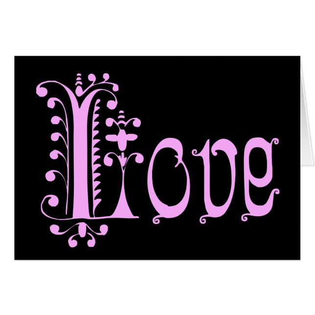 Extravagant Loopy Liebe (Vorderseite (Horizontal))