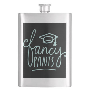 Extravagant Pants Funny Grad Flachmann