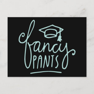 Extravagant Pants Funny Grad Postkarte