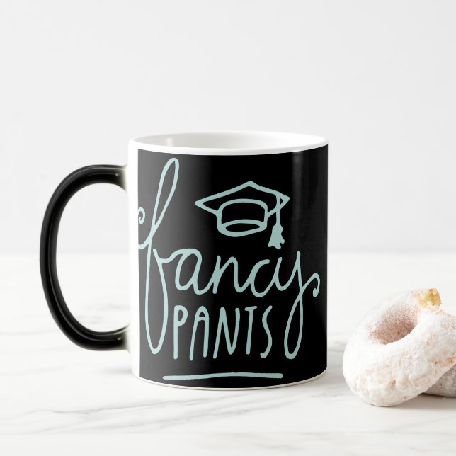 Extravagant Pants Funny Grad Verwandlungstasse (Mit Donut)