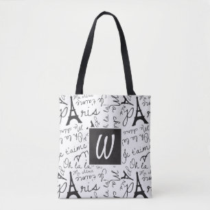 Extravagant Paris Monogram Tasche