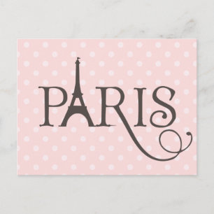 Extravagant Paris Postkarte