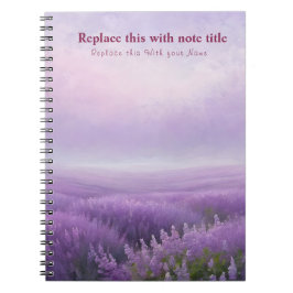 Extravagant Pastell Floral Notebook Notizblock