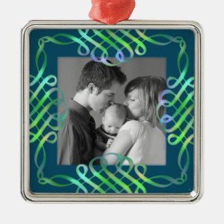 Extravagant Silbernes Ornament