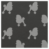 Extravagant Toy Poodle Silhouetten Muster Dog Love